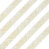 Ethnic Style Embroidery Polycotton Ribbons OCOR-WH0066-22B-1
