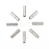 Brass Bayonet Clasps X-KK646-4-1