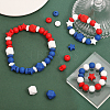 SUPERFINDINGS 12 style Food Grade Eco-Friendly Silicone Beads SIL-FH0001-03-5