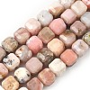 Natural Pink Opal Beads Strands G-C267-A05-2