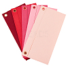 5Pcs 5 Colors Felt Purse Organizer Insert AJEW-WR0001-52-1
