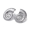 Non-Tarnish 304 Stainless Steel Stud Earrings LS-EJEW-M250-02A-P-1