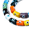 Handmade Evil Eye Lampwork Beads LAMP-N029-013-3