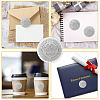 34 Sheets Silver Foil Embossed PET Picture Sticker DIY-WH0528-019-4