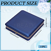 Imitation Leather Pure Color Flip-open Gift Boxes CON-WH0095-238A-03-2