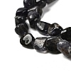 Natural Iolite Beads Strands G-P497-01E-35-4