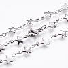 304 Stainless Steel Chain Necklaces STAS-P164-27-3