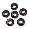 Natural Silver Sheen Obsidian European Beads G-C134-01H-1