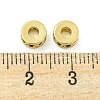 Rack Plating Brass Micro Pave Cubic Zirconia Spacer Beads KK-F089-39B-G01-2