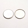 Tarnish Resistant 316 Surgical Stainless Steel Milled Edge Bezel Cups LS-STAS-K099-01-18mm-P-2
