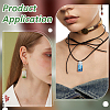 12Pcs 3 Colors Transparent Glass Bottle Pendants DIY-BC0014-84-5