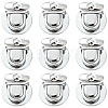 10Pcs Alloy Bag Tuck Lock Clasps FIND-YW0010-92P-1