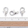 Platinum Plated Alloy Lobster Claw Clasps X-E105-NF-5