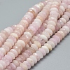 Natural Pink Morganite Beads Strands G-D0010-22C-1