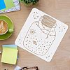 Plastic Reusable Drawing Painting Stencils Templates DIY-WH0172-439-3