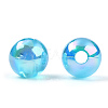 Transparent Acrylic Beads MACR-T046-01E-09-2