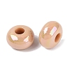 Opaque Acrylic European Beads OACR-E033-19H-2