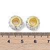 Alloy Rhinestone Clay Pave Beads ALRI-D300-04G-08-3
