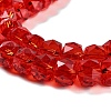 Transparent Glass Beads Strands EGLA-K071-01C-3