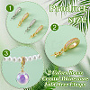 10Pcs 2 Colors Brass Crystal Rhinestone Fold Over Clasps FIND-PH0020-87-4