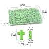 200Pcs Opaque Acrylic Beads SACR-FS0001-39C-4