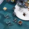 12Pcs 201 Stainless Steel Cuff Pad Ring Settings STAS-BC0004-09A-4