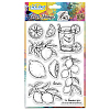 PVC Plastic Clear Stamps DIY-WH0631-0722-8
