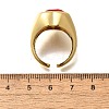 Brass Cuff Rings for Women RJEW-Q008-11G-01-2