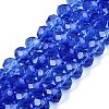 Glass Beads Strands EGLA-A044-T8mm-D31-1