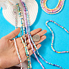 10Strands 10 Colors Handmade Polymer Clay Beads CLAY-TA0001-52-6