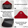   1Pc Imitation Leather Glasses Cases AJEW-PH0011-19-4
