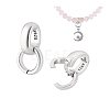 2Pcs 925 Sterling Silver Twister Clasps FIND-PH0026-17A-P-6