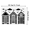 Plastic Drawing Painting Stencils Templates DIY-WH0396-0070-2