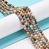 Natural Agate Beads Strands G-G991-A03-A-01-4