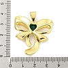 Golden Brass Pendant KK-R159-35G-02-3