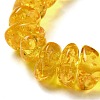 Resin Imitation Amber Beads Strands RESI-Z017-02A-3