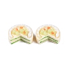 Opaque Resin Imitation Food Decoden Cabochons CRES-I032-02A-1