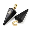 Natural Obsidian Pointed Pendants GG-CBA19F2-02G-08-2