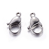 304 Stainless Steel Lobster Claw Clasps X-STAS-AB19-2
