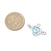 Acrylic & Tibetan Style Alloy Pendants PALLOY-JF04326-2