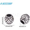 316 Stainless Steel European Beads STAS-UN0005-58-3