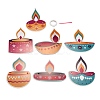 Diwali Theme Paper Flag Banners DIY-NH0011-01B-2