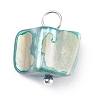 Natural Freshwater Shell Charms PALLOY-JF01352-01-2