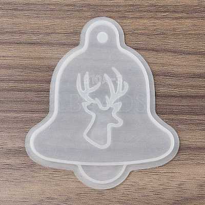 Christmas Theme DIY Silicone Pendant Molds LS-SIMO-G007-01B-1