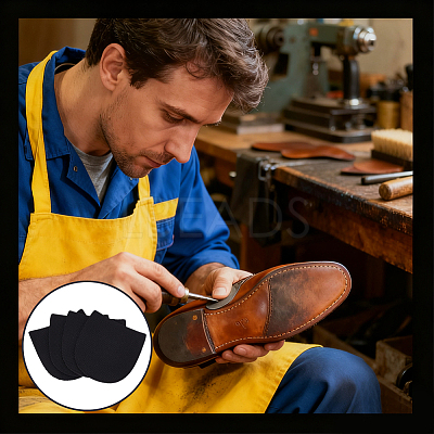 Anti Skid Rubber Shoes Bottom DIY-CN0003-84B-1