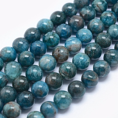 Natural Apatite Beads G-E481-05-12mm-1