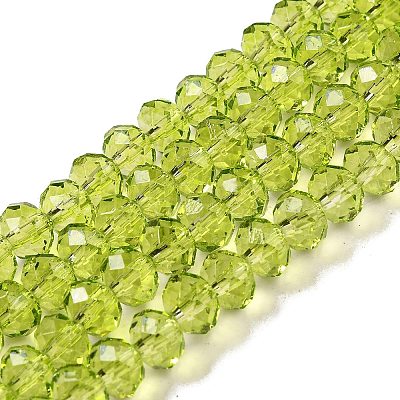 Transparent Baking Paint Glass Beads X1-DGLA-A034-T8mm-D05-1