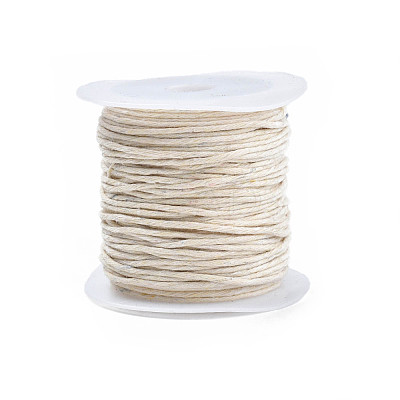 Waxed Cotton Thread Cords YC-R003-1.0mm-10m-102-1