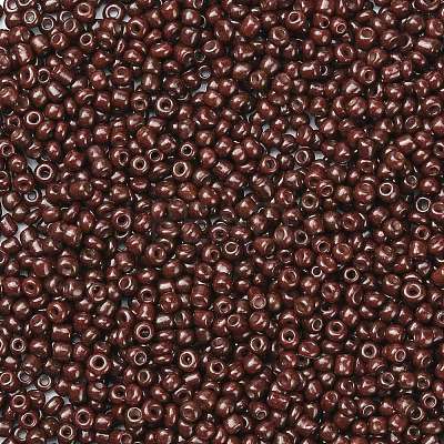 (Repacking Service Available) Baking Paint Glass Seed Beads SEED-C024-C-K18-1
