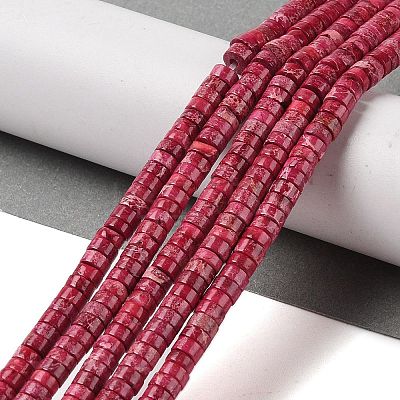 Natural Imperial Jasper Beads Strands G-Q171-A01-01D-1